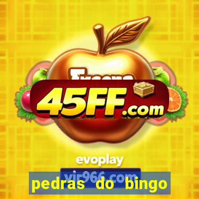 pedras do bingo para imprimir